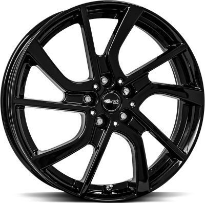 BROCK eB1 Shiny Black alumiinivanne