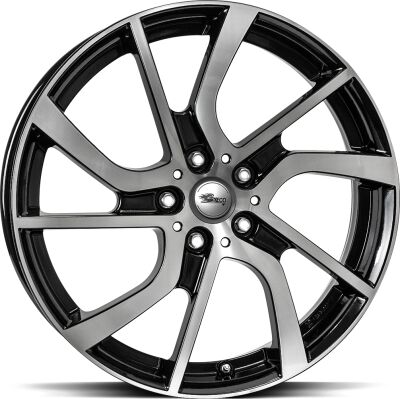 BROCK eB1 Black Full Polish alumiinivanne