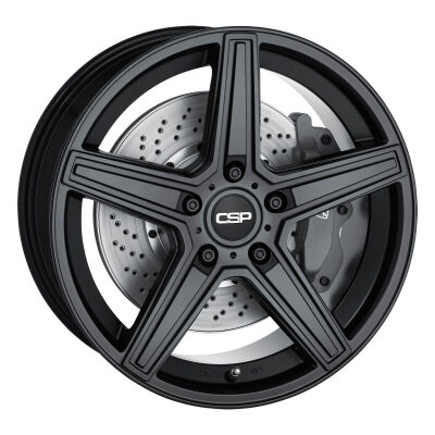 CSP 15 Metallic Black lettmetallfelger