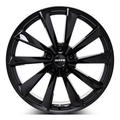 Nitro Aero FF Glossy Black lättmetallfälg