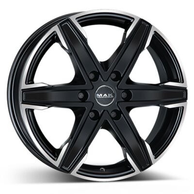 MAK King6 Semi Ice Black alumiinivanne