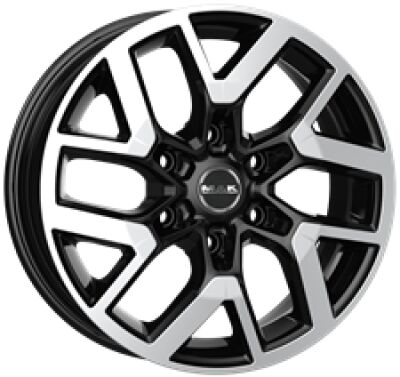 MAK Gravel Black Mirror alumiinivanne