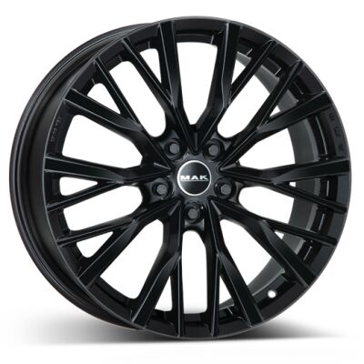 MAK Kent Gloss Black alumiinivanne