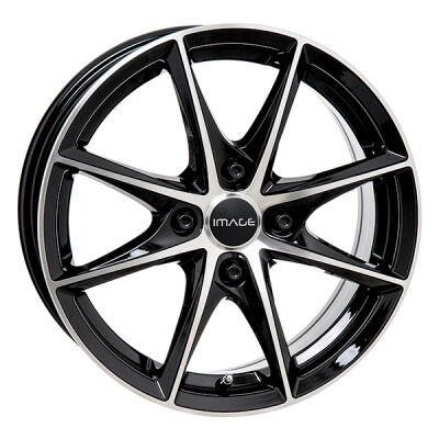 Image Comet Glossy Black/Polished lettmetallfelger