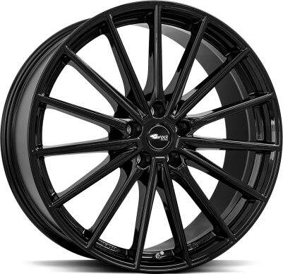 BROCK B43 Shiny Black alumiinivanne