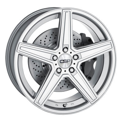 CSP 15 Silver lettmetallfelger