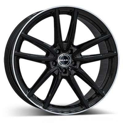 MAK Evo Gloss Black M.Ring alumiinivanne