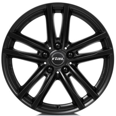 Rial X10 Racing Black alumiinivanne