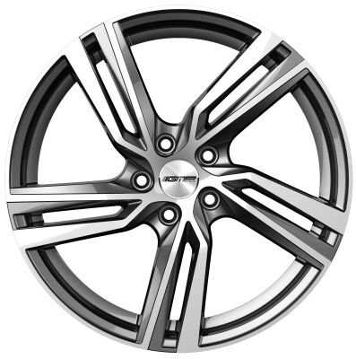 GMP Arcan Anthracite Diamond alumiinivanne
