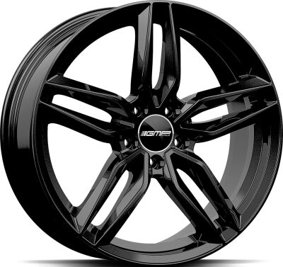 GMP Fasten Glossy Black alumiinivanne