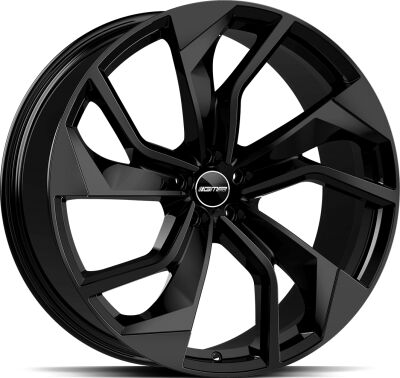 GMP Rebel Glossy Black lättmetallfälg