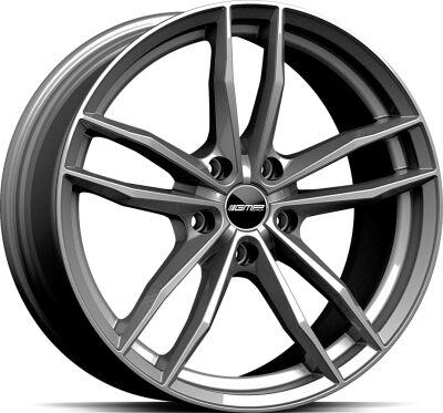 GMP Swan Glossy Anthracite lettmetallfelger