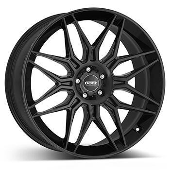 Dotz LongBeach black  lättmetallfälg