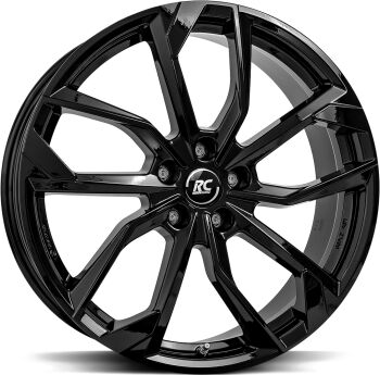Brock RC34 Shiny Black alumiinivanne