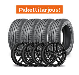 Nokian Hakka Green 3 & Dezent TR Black