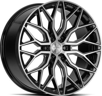 Vossen HF6.3 Brushed Gloss Black alumiinivanne