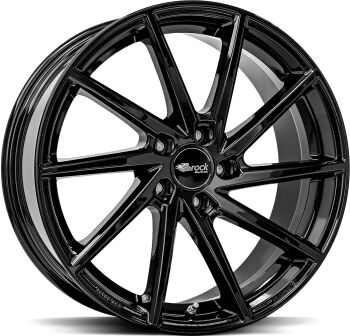 BROCK B37 Shiny Black alumiinivanne