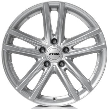RIAL X10 Polar Silver lättmetallfälg