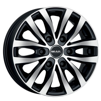MAK Load6 Ice Black alumiinivanne
