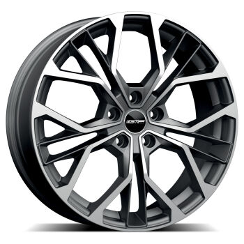 GMP Matisse Matt Anthracite Diamond lättmetallfälg
