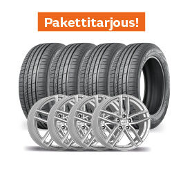 Nokian Hakka Green 3 & Dezent TR Silver