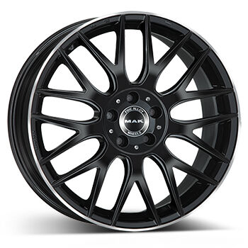 MAK Arrow Gloss Black M.Ring lättmetallfälg