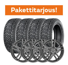 Nokian Hakkapeliitta 9 & Dezent TZ Graphite
