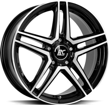 Brock RCD17 Black Full Polish alumiinivanne