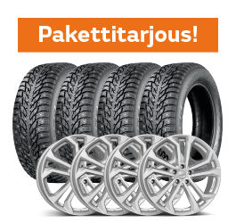 Nokian Hakkapeliitta 9 SUV & Dezent TA Silver