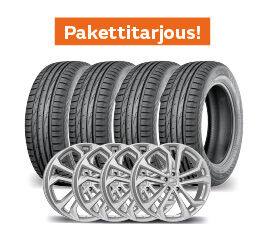 Nokian Hakka Blue 2 SUV & Dezent TA Silver