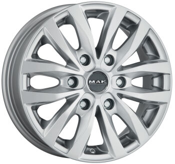 MAK Load6 Silver alumiinivanne