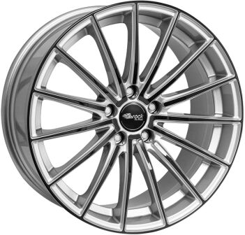BROCK B36 Crystal Silver Black alumiinivanne