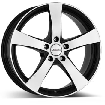 Dezent RE Black Polished alumiinivanne
