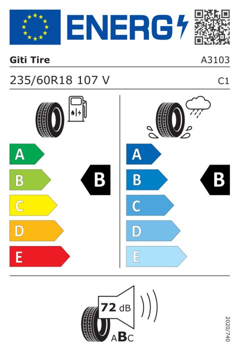 EU-däckmärkning: 100A3103