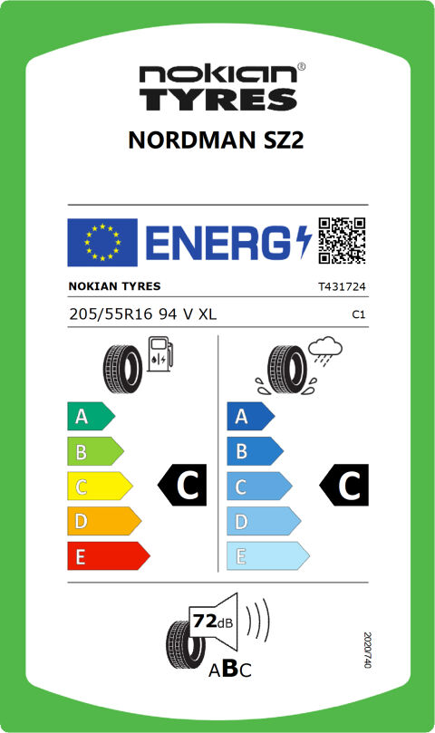 EU-däckmärkning: T431724