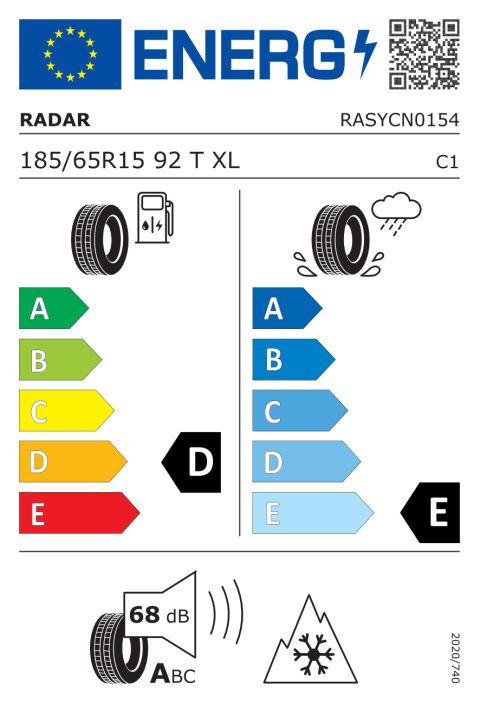 EU-däckmärkning: RASYCN0154